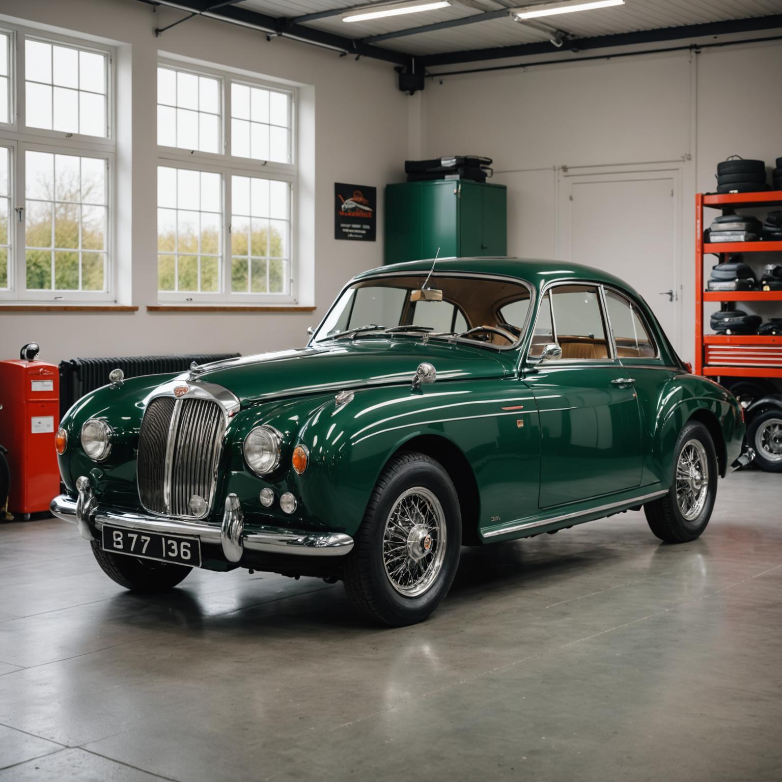 British racing green classic